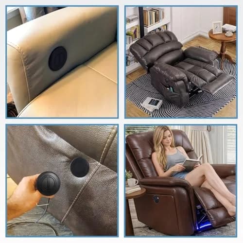 Podoy 2-Button Power Recliner Hand Control 6 ft Cord | Durable, Universal Fit (70-120 chars) thumbnail 6