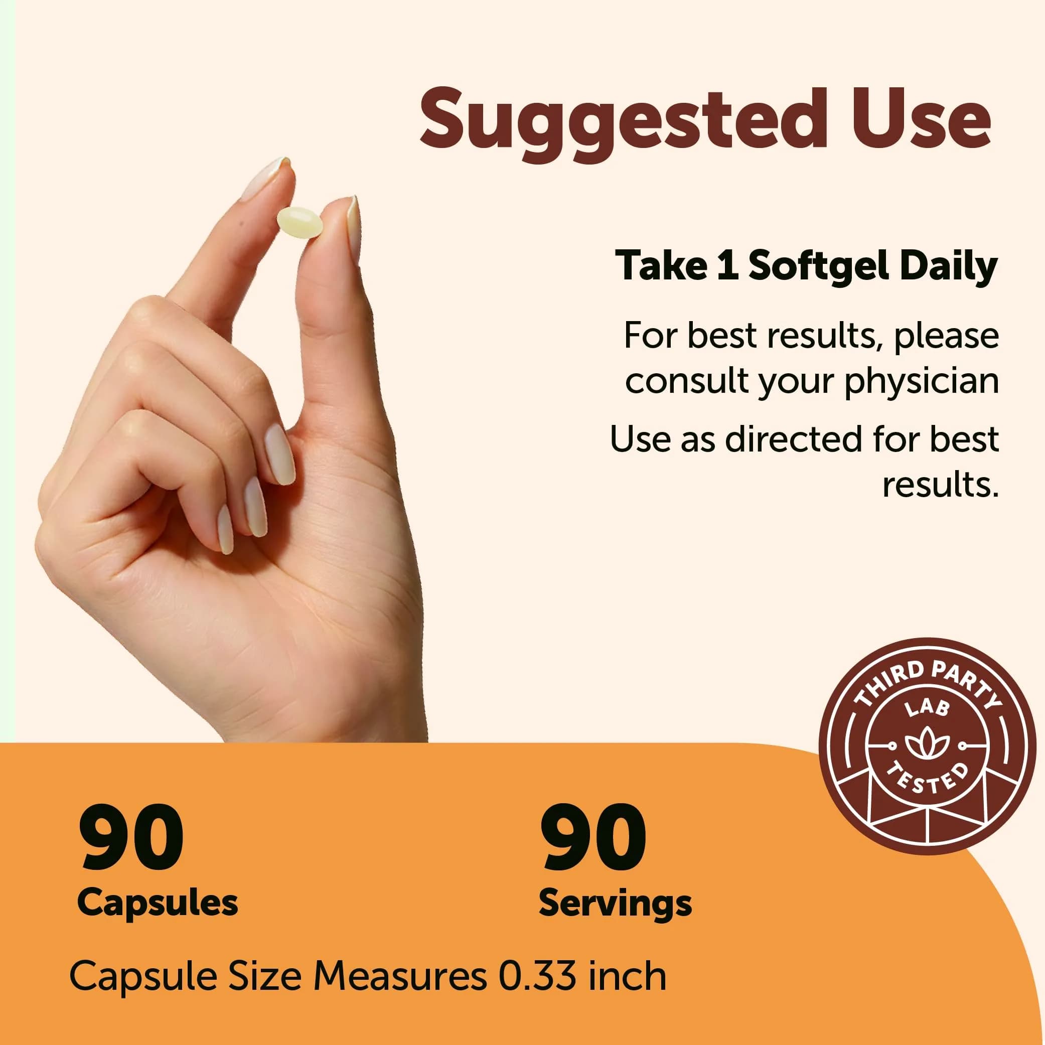 Micro Ingredients Vitamin D3 10,000 IU + K2 MK-7 Softgels (90 Count) | USA Import for Indian Wellness - view 3