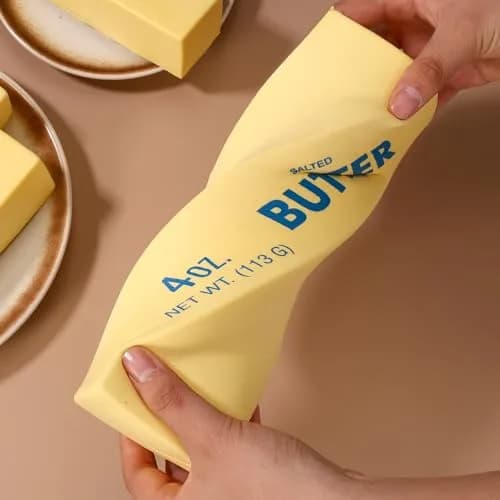 Lyreh Jumbo Butter Stick Squeeze Toy 23.5cm (9.25in) | Slow Rising PU Foam Toy for Stress Relief thumbnail 6