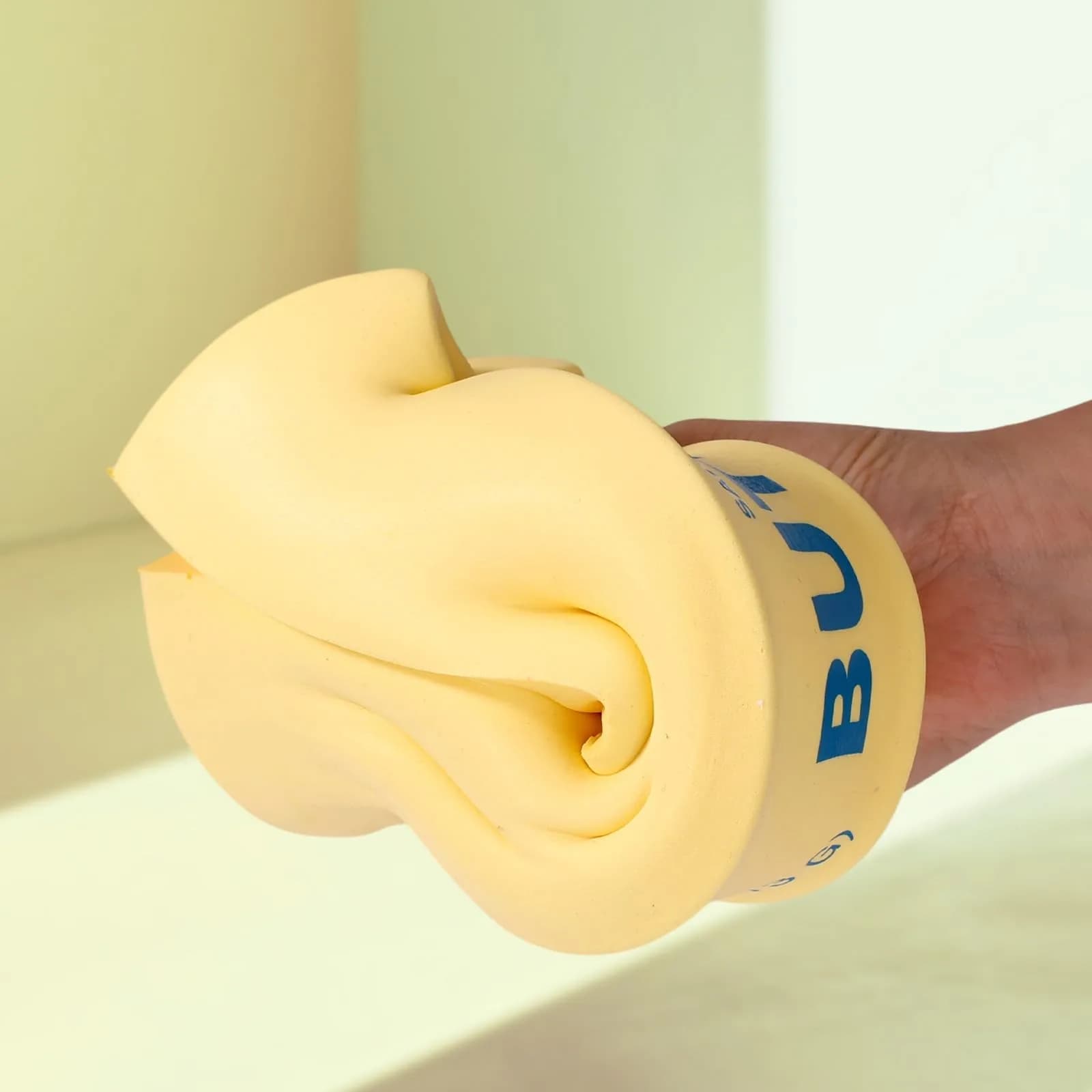 Lyreh Jumbo Butter Stick Squeeze Toy 23.5cm (9.25in) | Slow Rising PU Foam Toy for Stress Relief - view 7
