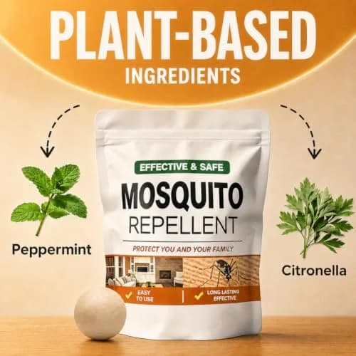 AUDQQM Mosquito Repellent Balls 8-Pack | Long-Lasting Outdoor & Indoor Protection thumbnail 6