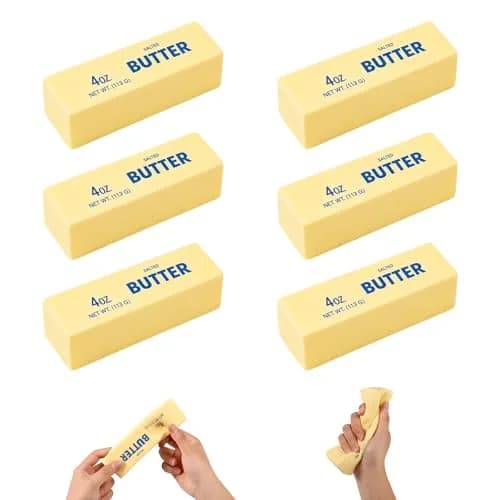 Lyreh 6pcs Butter Stick Squeeze Toy 14cm (5.51in) | Non-Toxic PU Material thumbnail 1