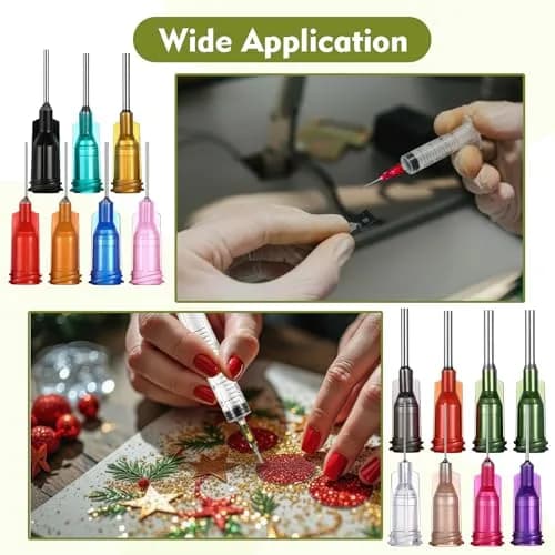 Honoson 150 Pcs Blunt Tip Needles 1/2 Inch Luer Lock, Multicolor | 14G-27G Gauge Range thumbnail 6