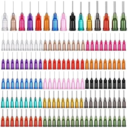 Honoson 150 Pcs Blunt Tip Needles 1/2 Inch Luer Lock, Multicolor | 14G-27G Gauge Range thumbnail 1