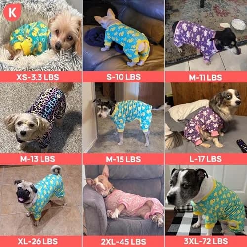 KYEESE Velvet Dog Pajamas for Large Dogs XXXL | Soft, Breathable & Cozy for Indoor Comfort thumbnail 7