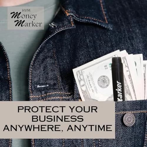 HVM Counterfeit Money Detector Pen (500 Pack) | Detect Fake Bills with Special Ink thumbnail 6