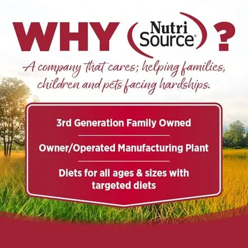 NutriSource Choice Beef & Barley Dog Food 5lb | Good4Life Probiotics, All Life Stages thumbnail 2