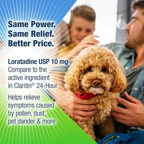 Contac Allergy Relief Tablets, Loratadine 10 mg, 150 Count | 24-Hour Non Drowsy Allergy Control thumbnail 3