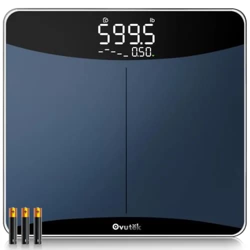 Ovutek 600lb Digital Body Weight Scale with Weight Trends & Large LED Display | 272 kg (600 lb) Capacity, 0.05 kg Accuracy thumbnail 1