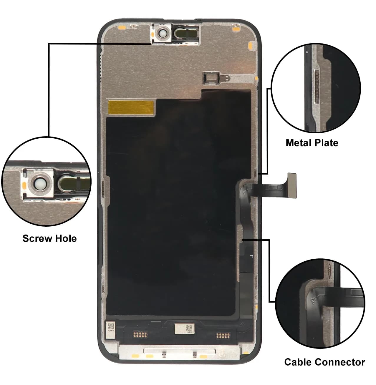 LL TRADER 6.7" LCD Display for iPhone 15 Pro Max with Repair Kit - view 3