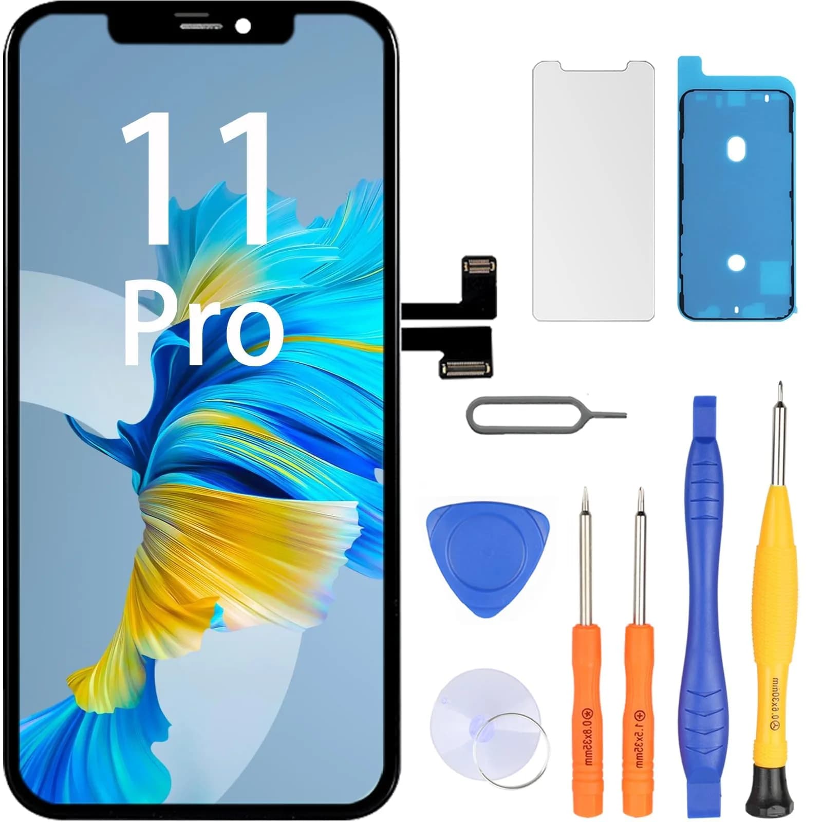 LL TRADER 5.8" LCD Display Screen Replacement for iPhone 11 Pro with Repair Kit - main product image
