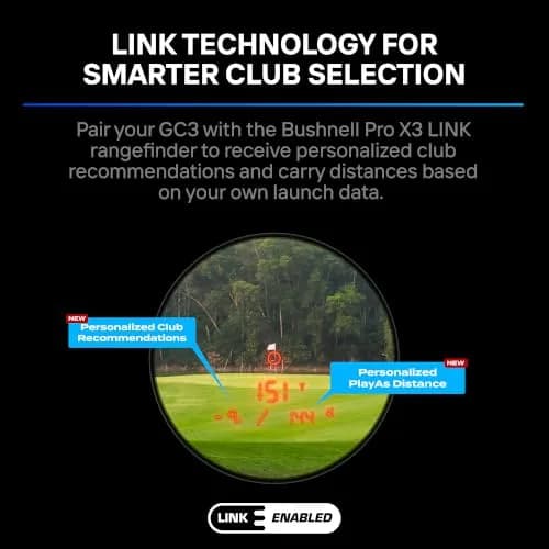 Foresight Sports GC3 Golf Launch Monitor and Rangefinder Bundle | Tour-Level Data & Link-Enabled Tech (70-120 chars) thumbnail 6