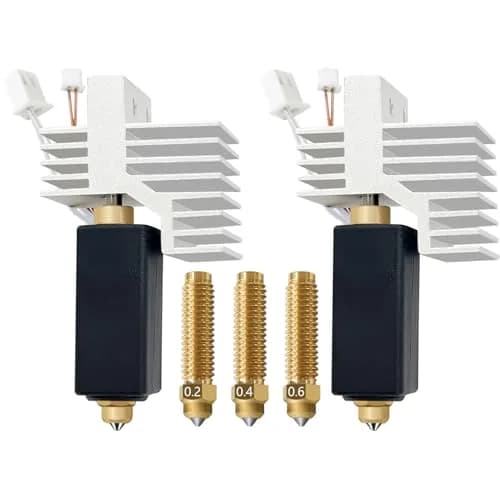 RugooSpink 2PK 0.4MM CC2 Hotend for Centauri Carbon 2 | Ceramic Hot End Upgrade for Elegoo CC2 thumbnail 1