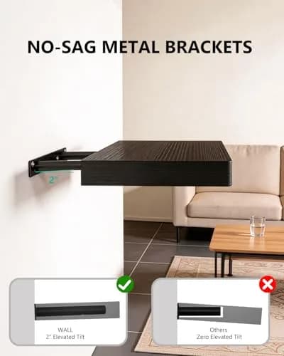 WALI Black Soundbar Mount for Sonos Arc & Arc Ultra, Set of 3 | Heavy Duty 10.2 kg (22 lbs) Capacity thumbnail 3