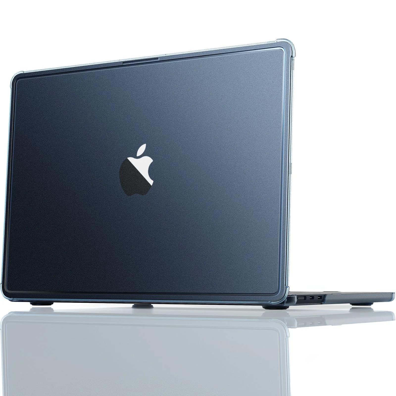EooCoo Reinforced Anti-Crack Case for MacBook Air 13 inch | Slim, Shockproof & Matte Finish — Midnight