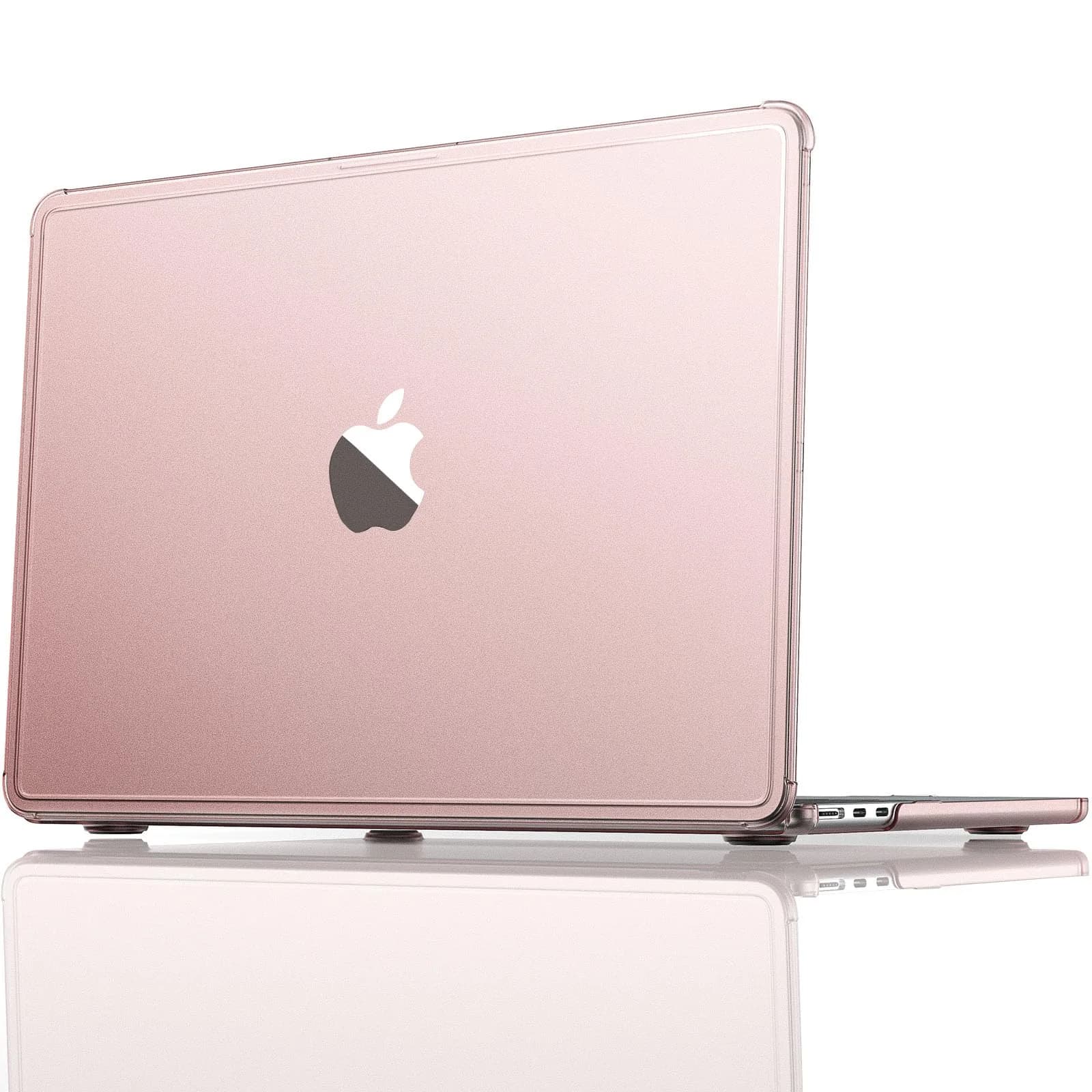 EooCoo Reinforced Anti-Crack Case for MacBook Air 13 inch | Slim, Shockproof & True-to-Device (120 chars) — Pink
