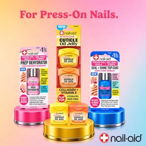 Nail-Aid Cuticle Oil Jelly 0.64 Oz | Non-Drip, Press-On Friendly, Deep Moisturization thumbnail 4