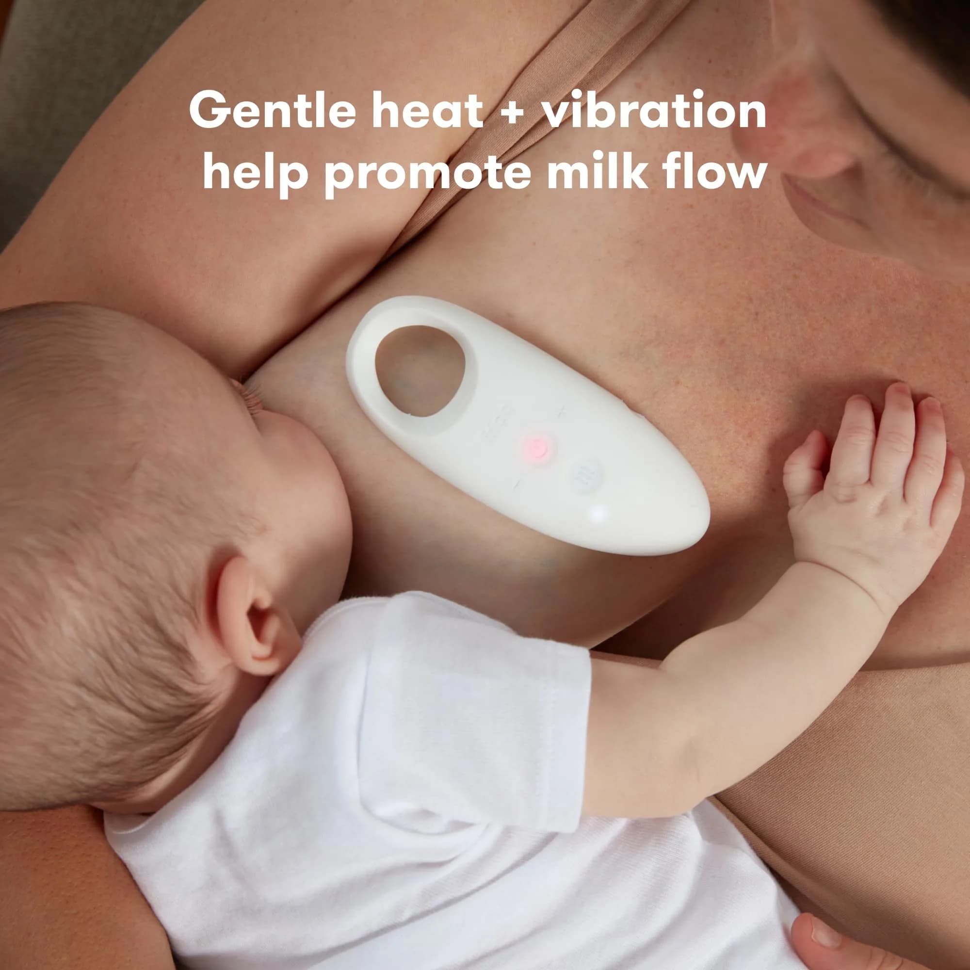 Frida Mom 2-in-1 Lactation Massager | Breastfeeding Support for Indian Mothers - view 2