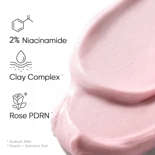 SKINTIFIC Rose PDRN Clay Mask Stick with Niacinamide & Alpha-Arbutin 30g (1.06 oz) | Deep Pore Cleansing for Oily & Dull Skin thumbnail 5