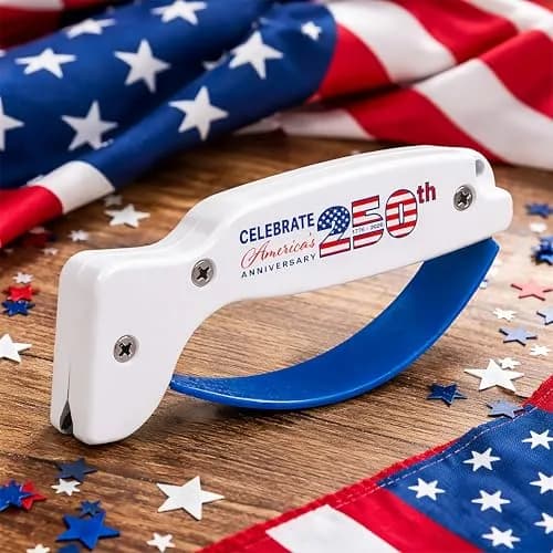 AccuSharp Knife Sharpener Ergonomic Handle 14cm (5.5") | Restores Straight & Serrated Knives thumbnail 2