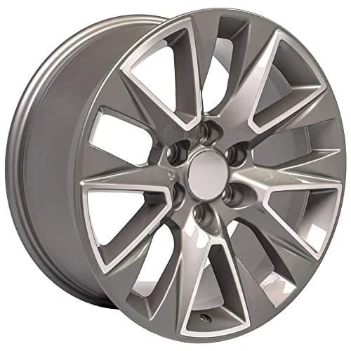 OE Wheels CV26 20x9 Set(4) Silver | 6x139.7 Bolt Pattern, 28ET Offset, TBB Tires & TPMS thumbnail 3
