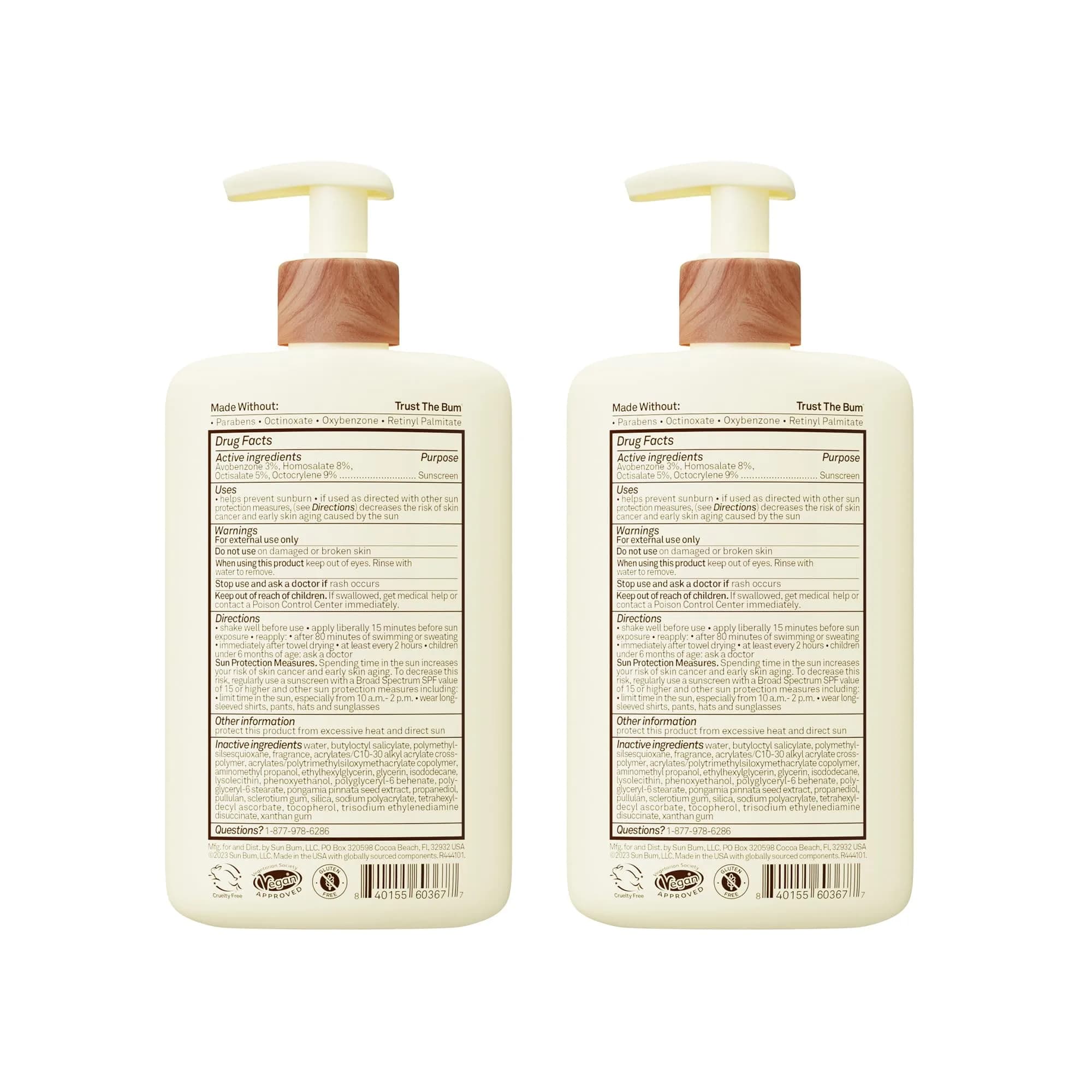 Sun Bum Daily SPF 50 Body Lotion 156g (5.5 Fl Oz) Pack of 2 | Broad Spectrum Moisturizing Sunscreen with Vitamin E - view 6