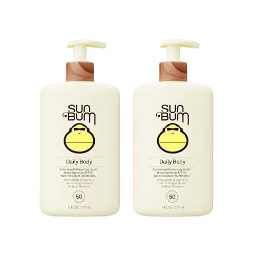 Sun Bum Daily SPF 50 Body Lotion 156g (5.5 Fl Oz) Pack of 2 | Broad Spectrum Moisturizing Sunscreen with Vitamin E thumbnail 1