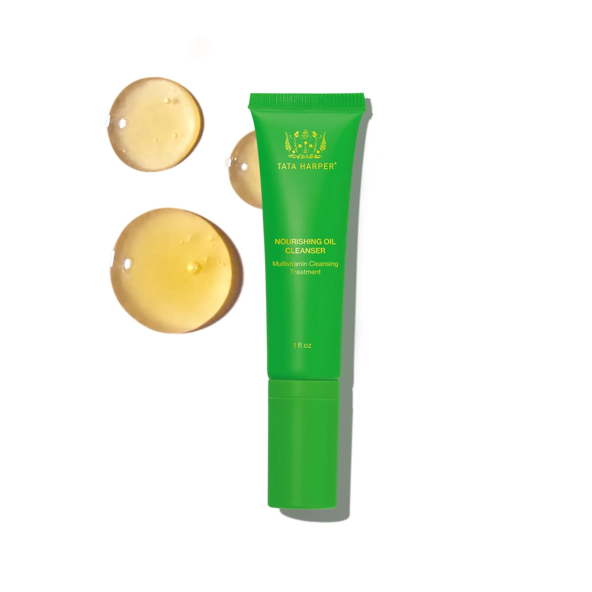 Tata Harper Nourishing Oil Cleanser & Makeup Remover with Vitamin E | Hydrates & Supports Skin Barrier
