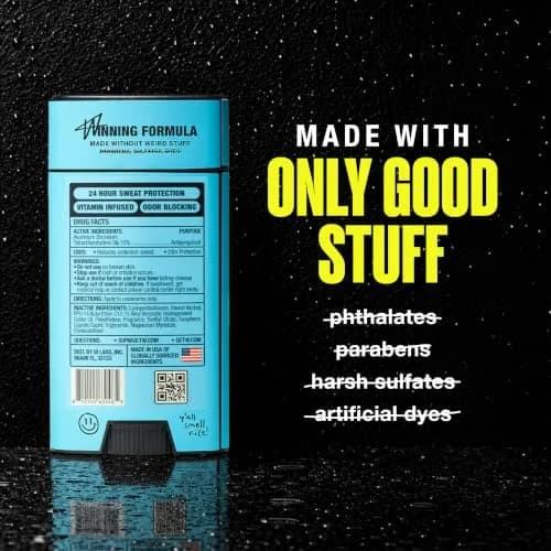 W By Jake Paul Men's Antiperspirant 2.6 oz | 24 Hour Sweat & Odor Protection, Vitamin-Infused Formula thumbnail 6