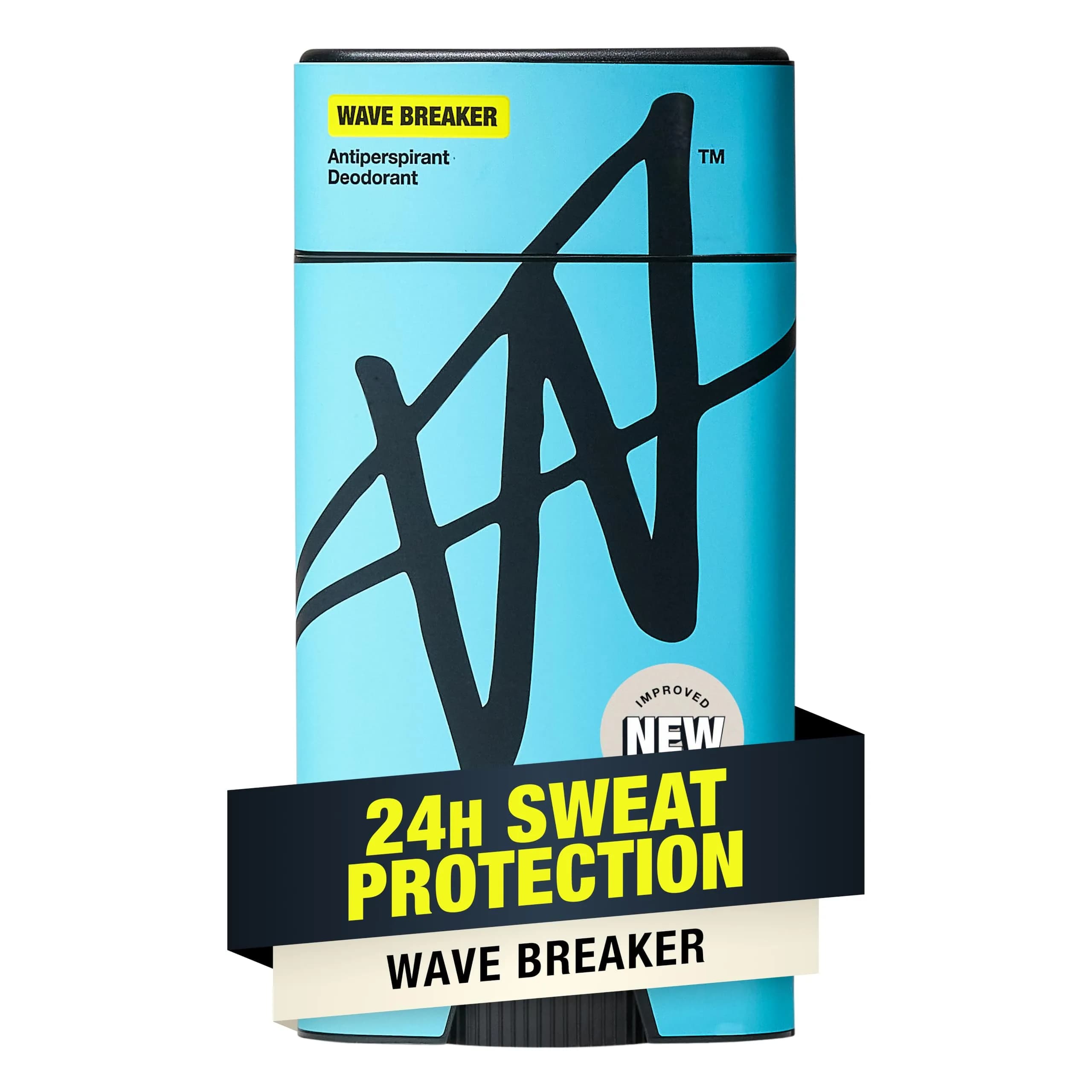 W by Jake Paul Men's Antiperspirant 2.6 oz | 24 Hour Sweat & Odor Protection, Vitamin-Infused Formula, Bamboo Burst Scent — 2.6 Ounce
