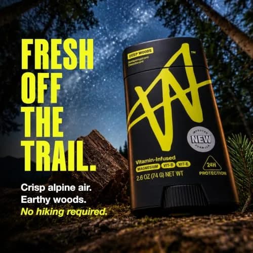 W By Jake Paul Men's Antiperspirant 2.6 oz | 24-Hour Sweat & Odor Protection, Vitamin-Infused Formula thumbnail 5