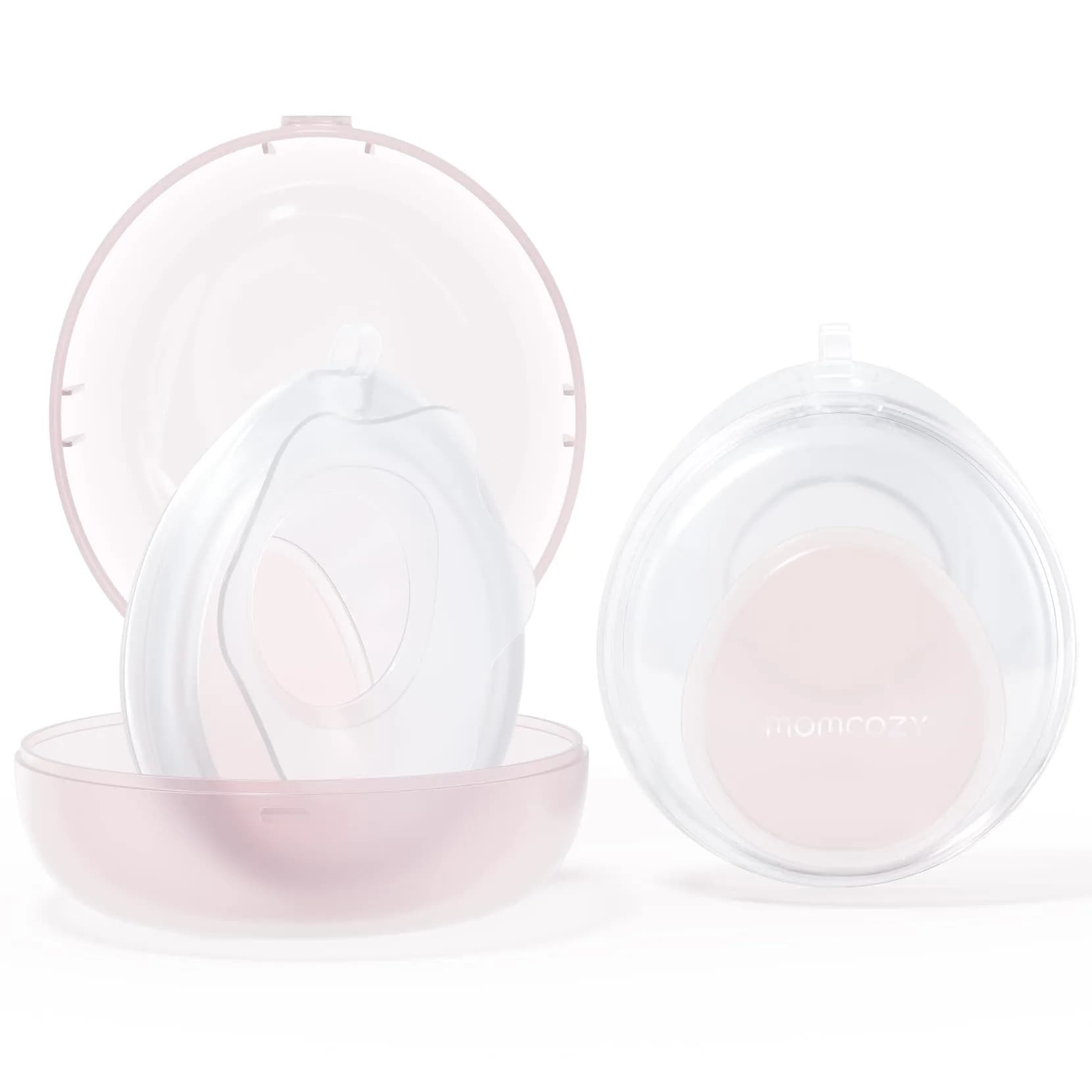 Momcozy Discreet Comfort Collector 1 oz (30 ml) | Passive Milk Catcher for Nursing Bras - main product image