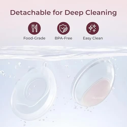 Momcozy Discreet Comfort Collector 1 oz (30 ml) | Passive Milk Catcher for Nursing Bras thumbnail 6