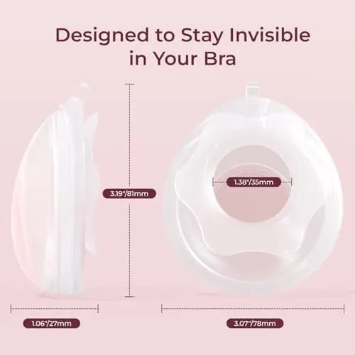 Momcozy Discreet Comfort Collector 1 oz (30 ml) | Passive Milk Catcher for Nursing Bras thumbnail 8
