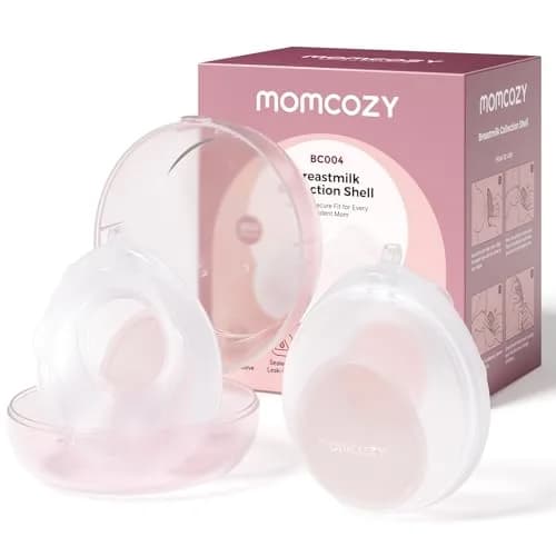 Momcozy Discreet Comfort Collector 1 oz (30 ml) | Passive Milk Catcher for Nursing Bras thumbnail 9