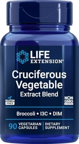 Life Extension Cruciferous Vegetable Extract Blend 90 Vegetarian Capsules | Supports Cellular Health thumbnail 1