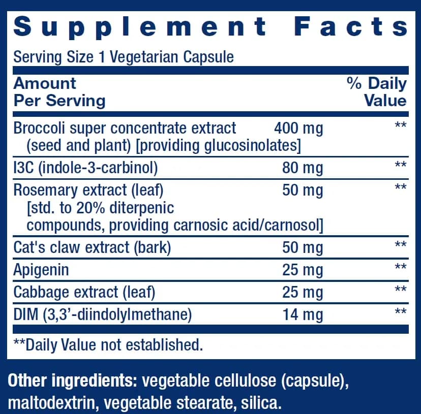 Life Extension Cruciferous Vegetable Extract Blend 90 Vegetarian Capsules | Supports Cellular Health thumbnail 3