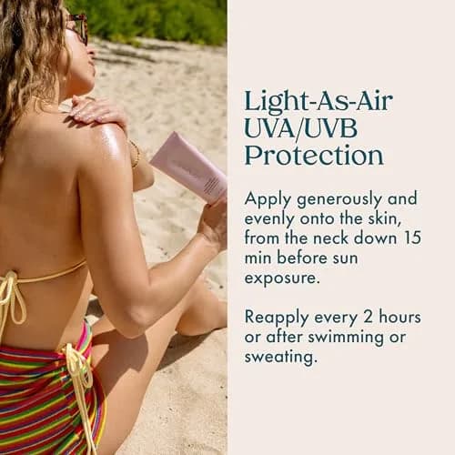 Kopari Sunglaze Body Gel Cream Sunscreen SPF 50+ 100ml (3.4 Fl Oz) | Broad-Spectrum Protection with Hyaluronic Acid & Coconut Oil thumbnail 7