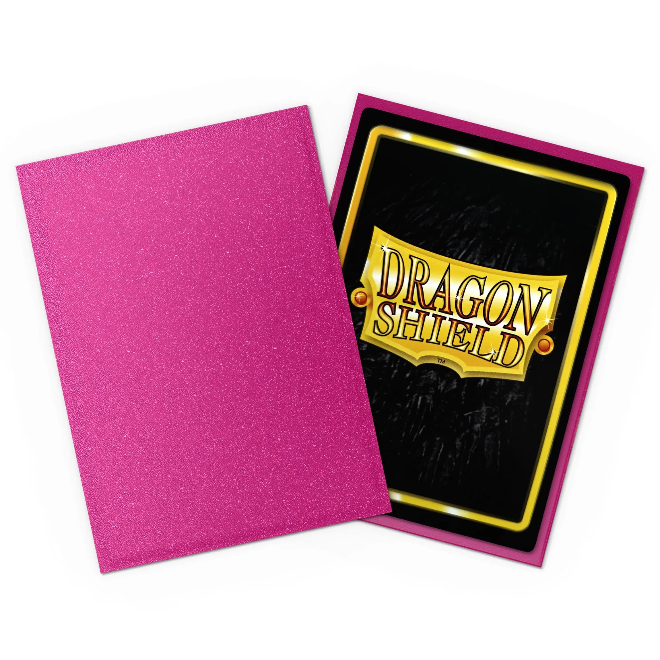Dragon Shield Pink Sapphire Matte Card Sleeves (100 CT) | Standard Size TCG Protection - view 3