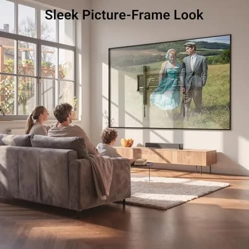 BONTEC Heavy Duty Fixed TV Wall Mount 43-100 Inch TVs, 220 lbs Capacity, VESA 800x600mm | Secure One-Piece Steel Bracket for Large Screens thumbnail 9