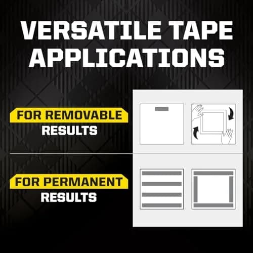 Scotch-Mount Multipurpose Gel Tape, 2 Pack (2 Rolls), 30 mm x 1.5 m | Heavy Duty Removable Mounting Tape thumbnail 5