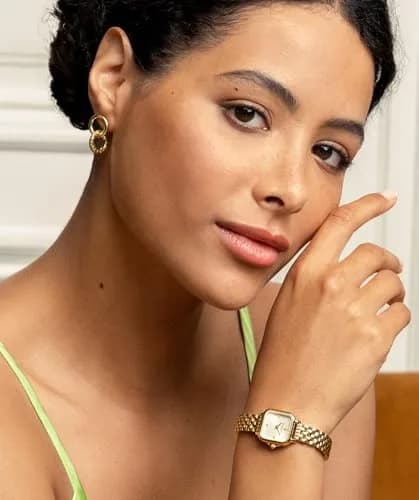 Olivia Burton Grosvenor Mini 20mm Women’s Quartz Watch | Classic Sunray Dial & Gold Bracelet thumbnail 3