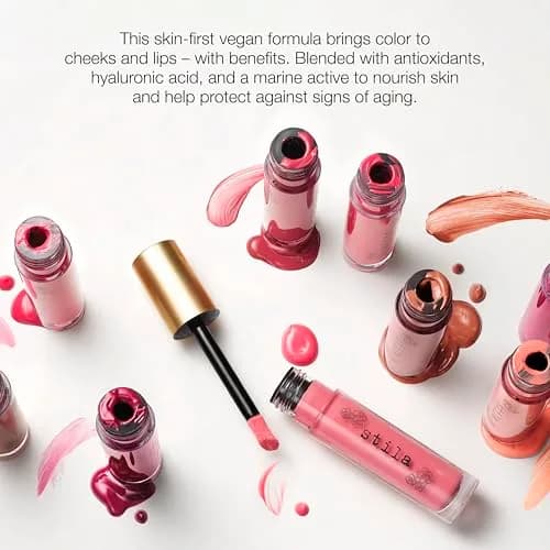 stila Convertible Color Nourishing Lip & Cheek Liqua-Tint 0.25 Fl Oz | Sheer, Buildable, Hydrating with Hyaluronic Acid thumbnail 6