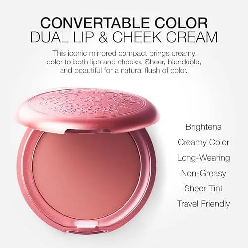 stila Convertible Color Dual Lip & Cheek Cream Blush (Patina) | Multi-Tasking Cream Blush & Lip Tint, Natural Dewy Finish, 0.15 Ounce thumbnail 4
