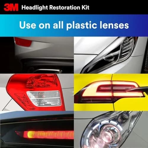 3M Ultra Headlight Restoration Kit 39195, 2 Kits | Restores Cloudy Yellowed Plastic Lenses thumbnail 5