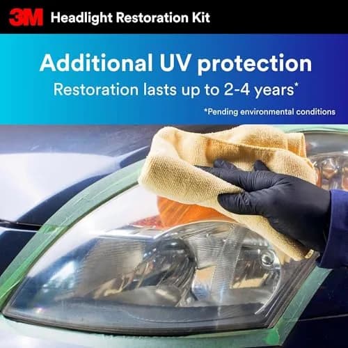 3M Ultra Headlight Restoration Kit 39195, 2 Kits | Restores Cloudy Yellowed Plastic Lenses thumbnail 7