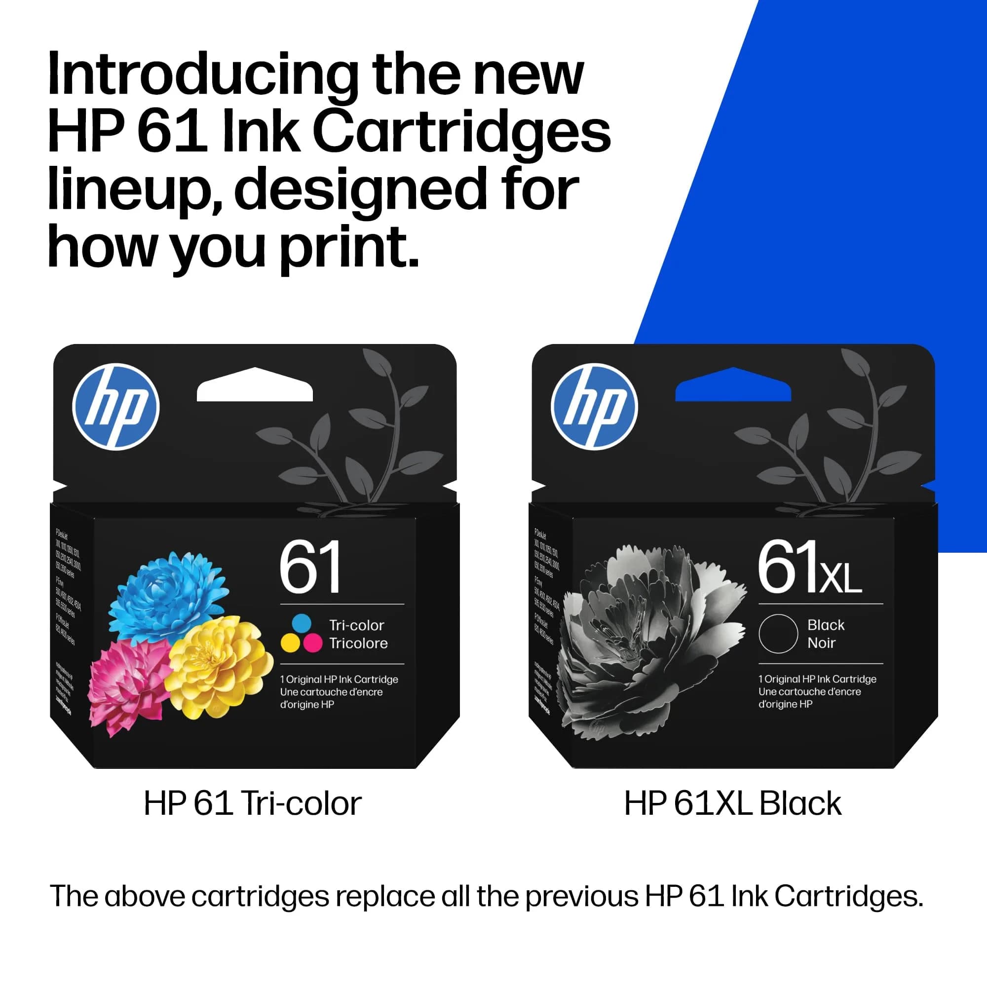 HP 61 Black Ink Cartridge (360 Pages) | High-Yield Black Ink for HP Printers | Ideal for Students - view 3