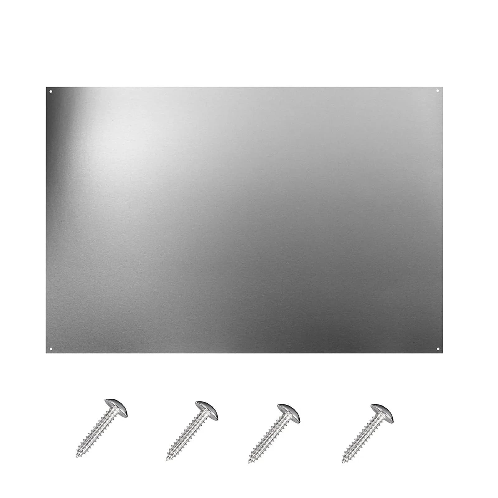 zsttion Stainless Steel Backsplash for Kitchen Stove and Hood (24 x 30 Inch) | Easy Install Wall Protection - main product image