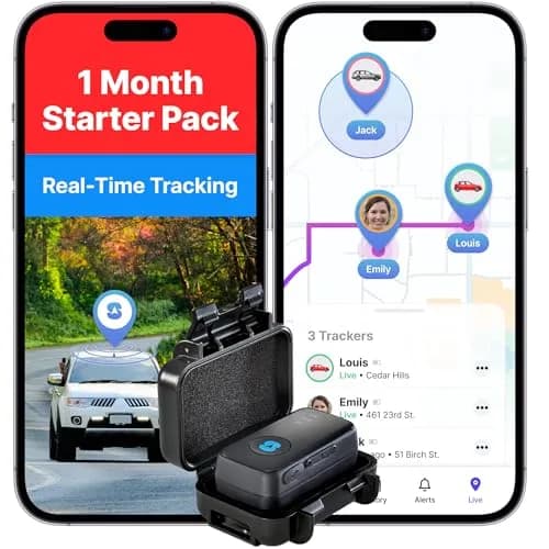 Spy Tec GPS Tracker for Vehicles, Magnetic Case, 1-Month Service Included | Compact, Weatherproof & Global Coverage thumbnail 1