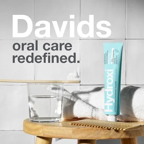 Davids Nano Hydroxyapatite Toothpaste Whitening Enamel Health Spearmint 4oz (113g) | EWG Verified Natural Formula thumbnail 7
